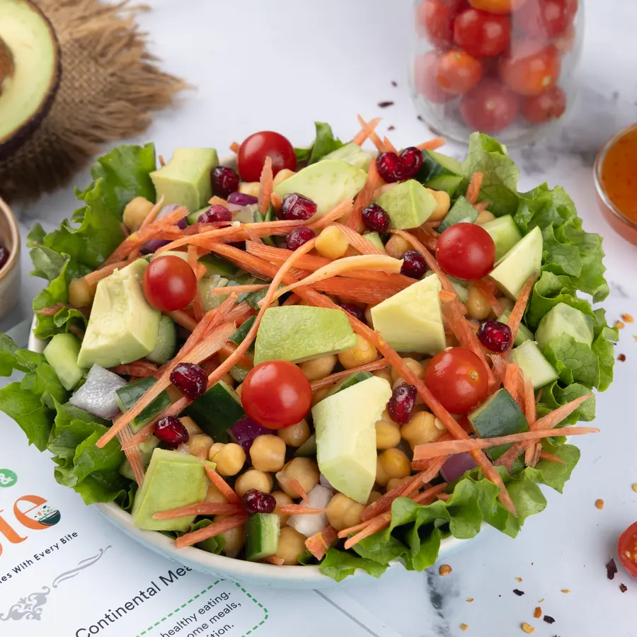Avocado Chickpea Salad
