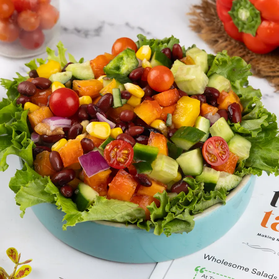 Black Bean & Papaya Salad