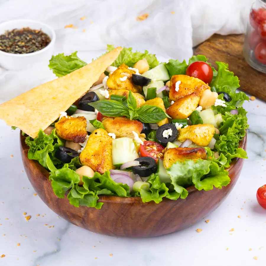 Chicken Chickpea Salad